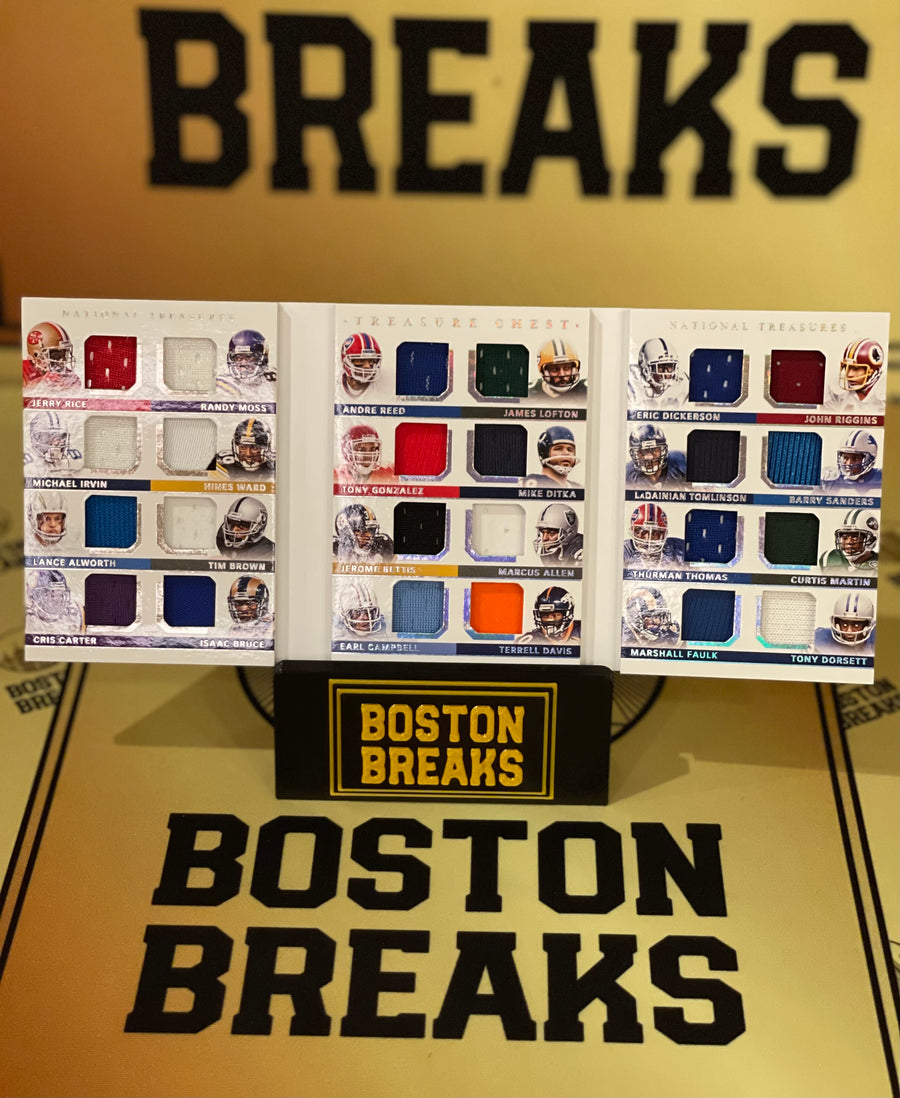 Panini National Treasures HoF Treasure Chest Booklet 10/49